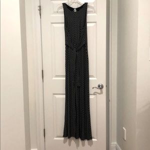 White House Black Market Maxi Stripe Dress
